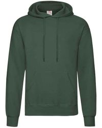 Fruit Of The Loom - Adults Classic Hooded Sweatshirt (Bottle) - Lyst