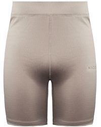 Nicce London - Stretch Highrise Fit Logo Latte Arla Cycling Shorts 0309 K018 0510 - Lyst