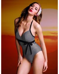 Freya - Tootsie Halterneck Swimsuit - Lyst