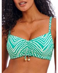 Freya - Fiji Falls Bralette Bikini Top - Lyst