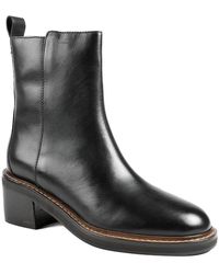 Jones Bootmaker - Krystel Leather Block Heel Ankle Boots - Lyst