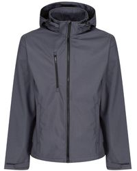 Regatta - Professional Venturer Softshell 3 Layer Hooded Jacket (Seal/ - Lyst
