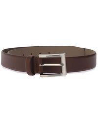 BOSS - Accessories 38Mm Leather Pin Buckle Belt - Lyst