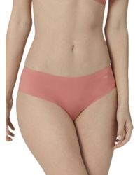 Sloggi - Zero One Cheeky Hipster Briefs Cameo - Lyst