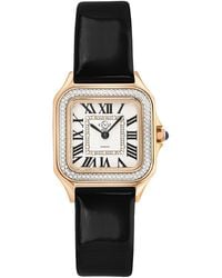 Gv2 - Milan 12111 Swiss Quartz Leather Diamond Watch - Lyst