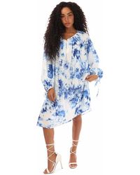 BOSS - 's C_denter Dress In Multi Colour - Lyst