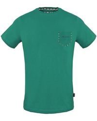 Aquascutum - Check Pocket Trim T-Shirt Cotton - Lyst
