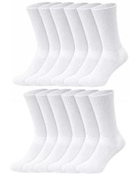 Kruze By Enzo - 12 Pack Sport Socks - Lyst