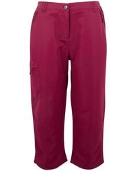 Regatta - Ladies Chaska Iii Walking Capri Cropped Trousers (Beaujolais) - Lyst