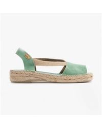 Toni Pons - Ella Ladies Suede Espadrille Sandals Mint - Lyst