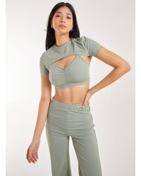 Pink Vanilla - 2In1 Super Soft Active Top - Lyst