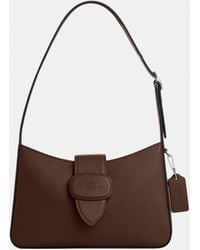 COACH - Eliza Shoulder Bag With Zipper Closure - Lyst