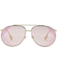 Burberry - Be3138 110984 Alice Sunglasses Material_Metal1 - Lyst