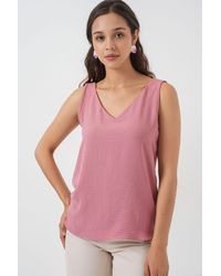 Bigdart - V-Hals Pull-On Blouse - Lyst