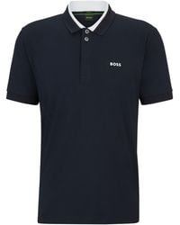 BOSS - Paddy 1 Polo Shirt Dark - Lyst