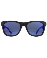 Lacoste - Rectangle Matte Gradient Folding Sunglasses - Lyst