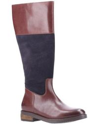 Hush Puppies - Ladies Kitty Leather Knee-High Boots (/) - Lyst
