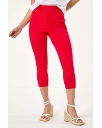 Roman - Petite Stretch Crop Denim Jegging - Lyst