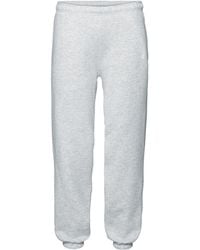 Fruit Of The Loom - Premium Elasticated Cuff Jogging Bottoms (Heather) - Lyst