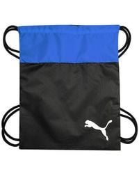 PUMA - Sac À Cordon Team Goal (Bleu Noir) - Lyst