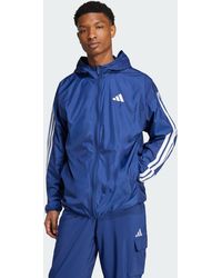 adidas - Essentials 3-Stripes Windbreaker - Lyst