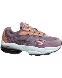 PUMA - Cell Venom Chunky Lilac Peach Low Lace Up Casual Trainers 369354 07 - Lyst