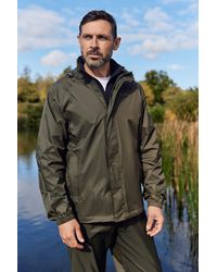 Mountain Warehouse - 'Pakka Ii' Waterproof Packable Breathable Hooded Full Zip Jacket - Lyst