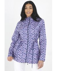 Brave Soul - Lightweight Showerproof Hooded Mac - Lyst