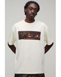 BoohooMAN - Oversized My Chemical Romance License Print T-Shirt - Lyst