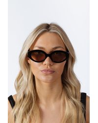 SVNX - Retro Small Oval Sunglasses - Lyst