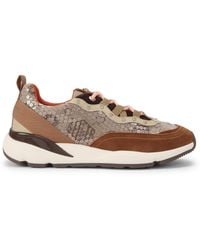 Kurt Geiger - Suede Sporty Runner Sneakers - Lyst