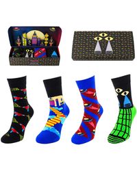 Happy Socks - 4-Pack Space Gift Set Cotton - Lyst