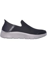 Skechers - Go Walk Flex Hands Free Shoes (Dark) - Lyst