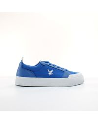 Lyle & Scott - Dawson Blauwe Synthetische Veterschoenen Voor Fw1203 Z797 - Lyst