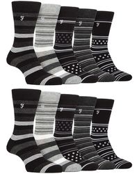 Farah - 10 Pair Multi-Pack Bright Bamboo Socks - Lyst