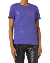 Moschino - Double Question Mark T-Shirt Cotton - Lyst