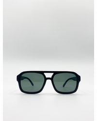 SVNX - Navigator Retro Style Plastic Frame Sunglasses - Lyst