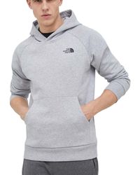 The North Face - Raglan Box Pullover Hoodie Cotton - Lyst