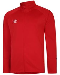 Umbro - Total Training Knitted Track Jacket (Vermillion/ - Lyst
