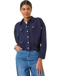 Roman - Utility Collared Pocket Jacket - Lyst