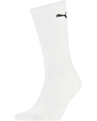 PUMA - Sportsokken Voor Volwassenen (set Van 3 Stuks) (wit) - Lyst