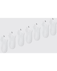BoohooMAN - 7 Pack Dash Trainer Socks - Lyst