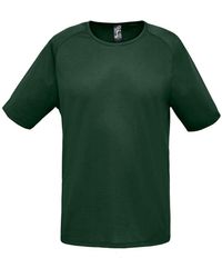 Sol's - Sporty Short Sleeve Performance T-Shirt (Forest) - Lyst