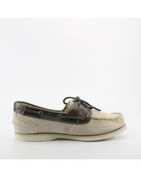Timberland - Classic Boat Shoes Off Leather Lace Up A1C2S - Lyst