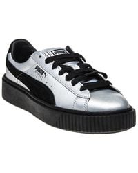 PUMA - Basket Platform Explosive Trainers - Lyst