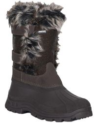 Trespass - Ladies Brace Winter Snow Boots - Lyst