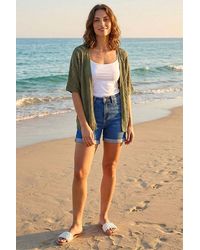 Roman - Petite Pointelle Knit Cardigan - Lyst