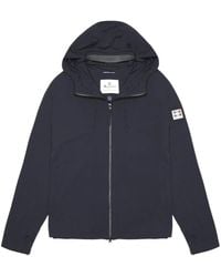 Aquascutum - Active Hooded Stretch Windbreaker Jacket - Lyst