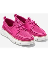 Cole Haan - 4.Zerogrand Regatta Nylon Peacock//Optic Loafers - Lyst