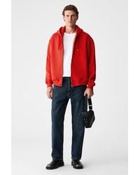 Grimelange - Oversized Hooded Zip Sweatshirt - Lyst